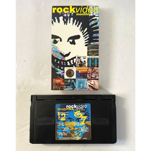 Rock Video Monthly Alternative Releases April 1995 VHS Pre-owned 0495A - Picture 3 of 13